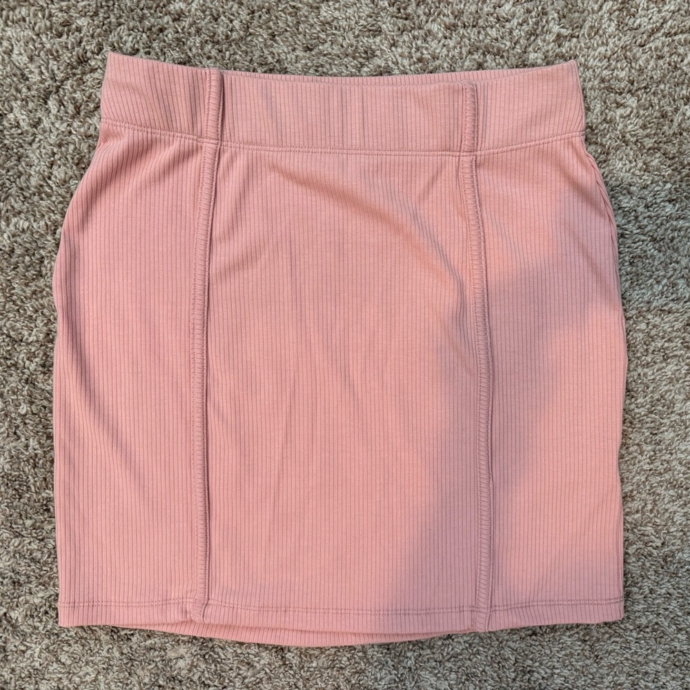 White Birch Blush Pencil Skirt